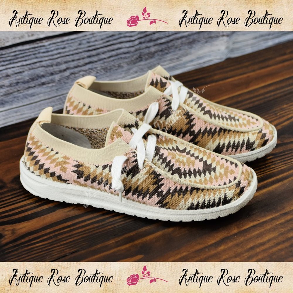 🌹 Very G Gypsy Jazz Cream Blush Pep Fashion Sneakers